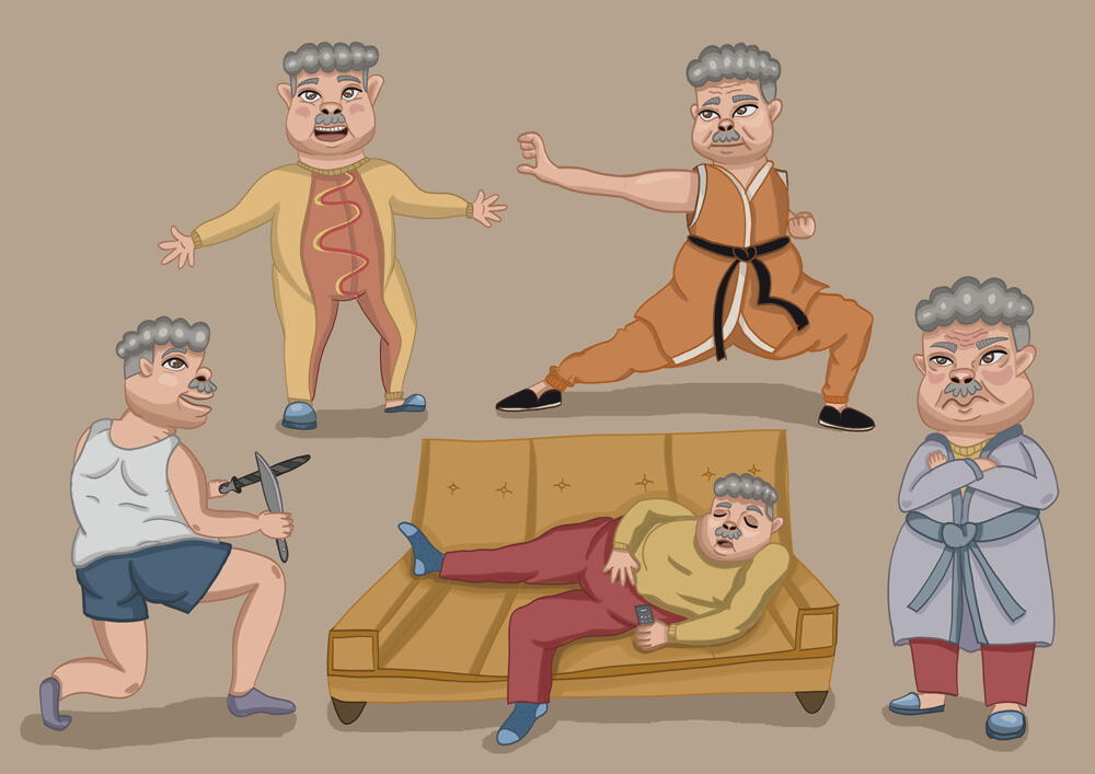 Dave the dad - Character Sheet