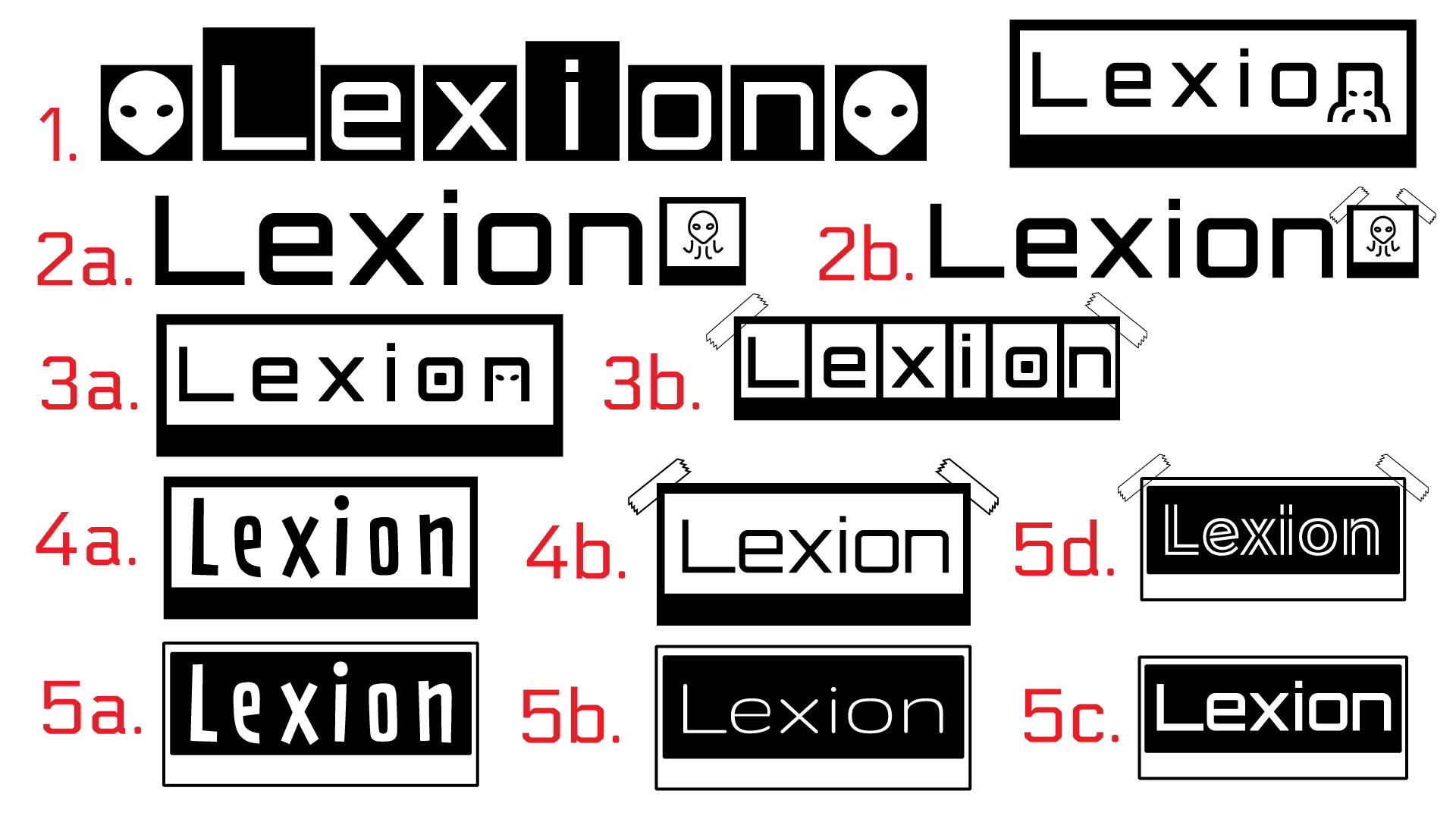 Lexion Logo Concepts