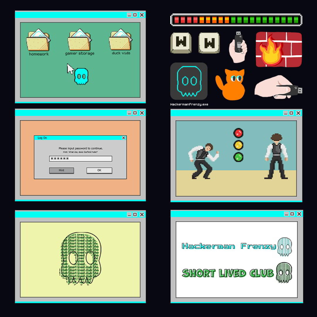 Hackerman Frezny Art Assets Showcase